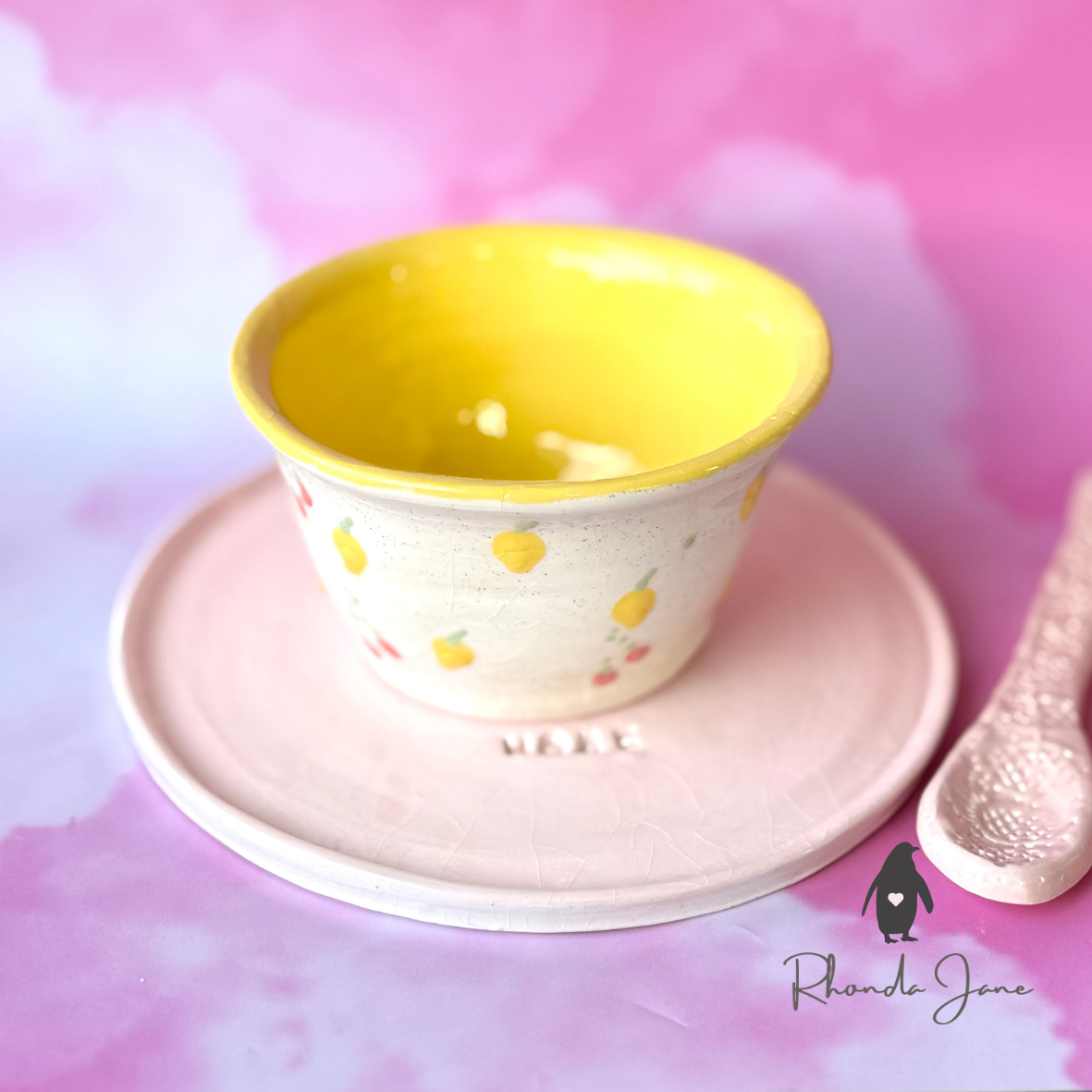 Bowl_Small Cherries & Lemons Bowl